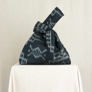 Ikat Knot Bag - Encak Saji (Black)
