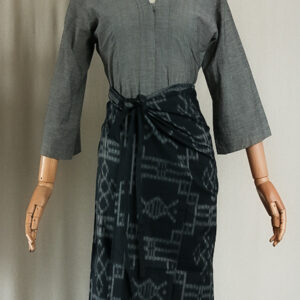 Kain Lilit Tali - Encak Saji (Black)