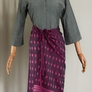 Kain Lilit Tali - Bola Sari (Magenta)