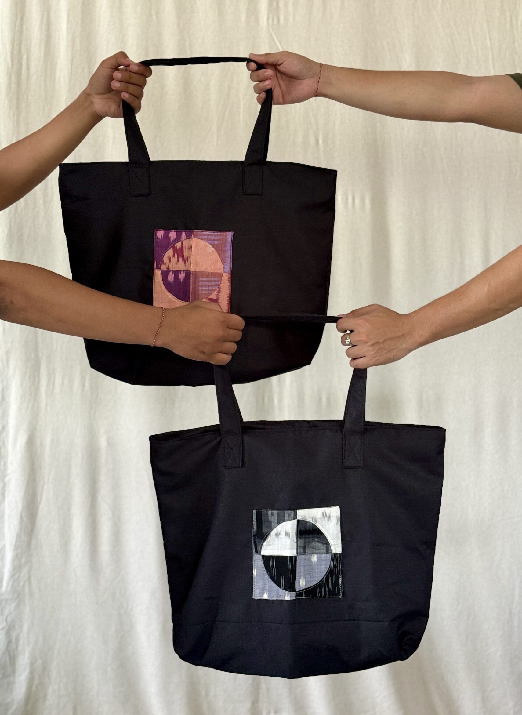 Patchy Tote Bag