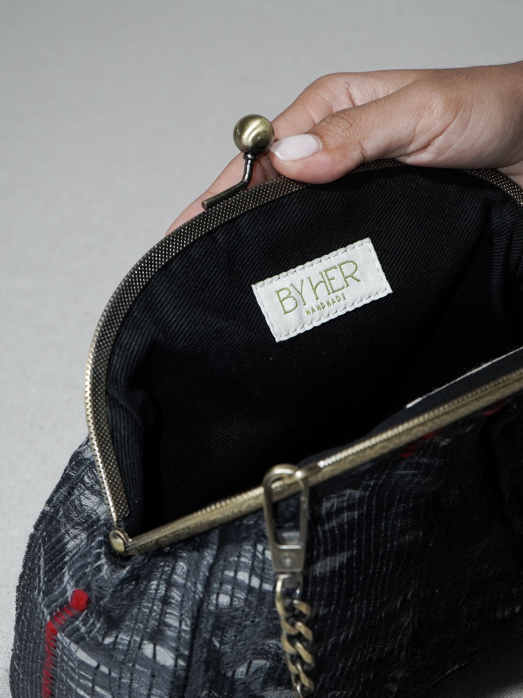 Setia Cap Cili_Cacangkaja_Kisslock Bags_Sundari opened with BY HER label